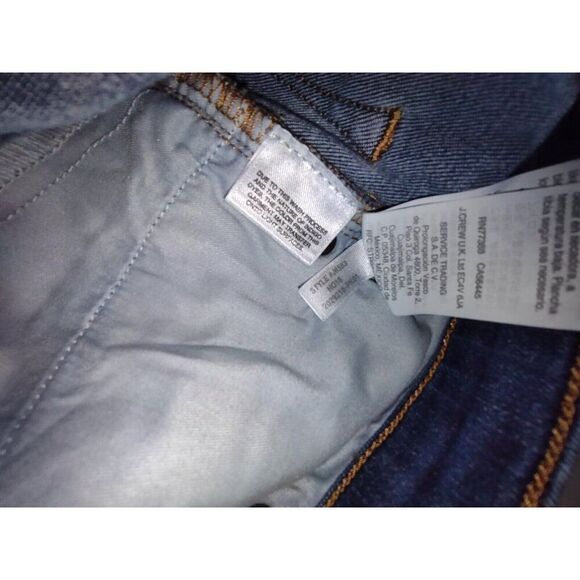 5/$25 J Crew Size 26 Skinny Denim Blue Jeans J6583 Mercantile Stretch - Picture 7 of 7